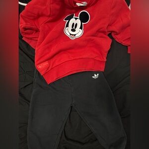 Adidas Kids Black Sweatpants